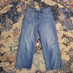 Madewell Slim Wide Leg crop 29